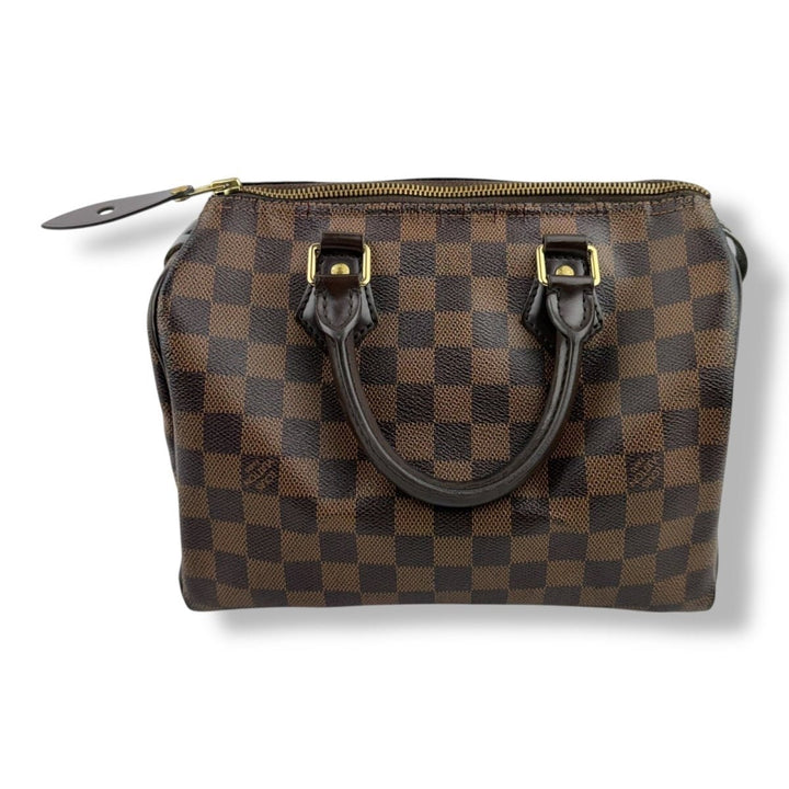 Louis Vuitton Brown Damier Speedy 25 Handbag - Lux Central
