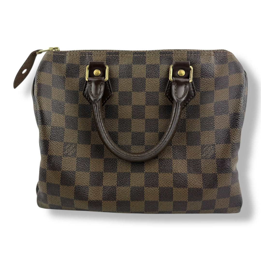Louis Vuitton Brown Damier Speedy 25 Handbag - Lux Central