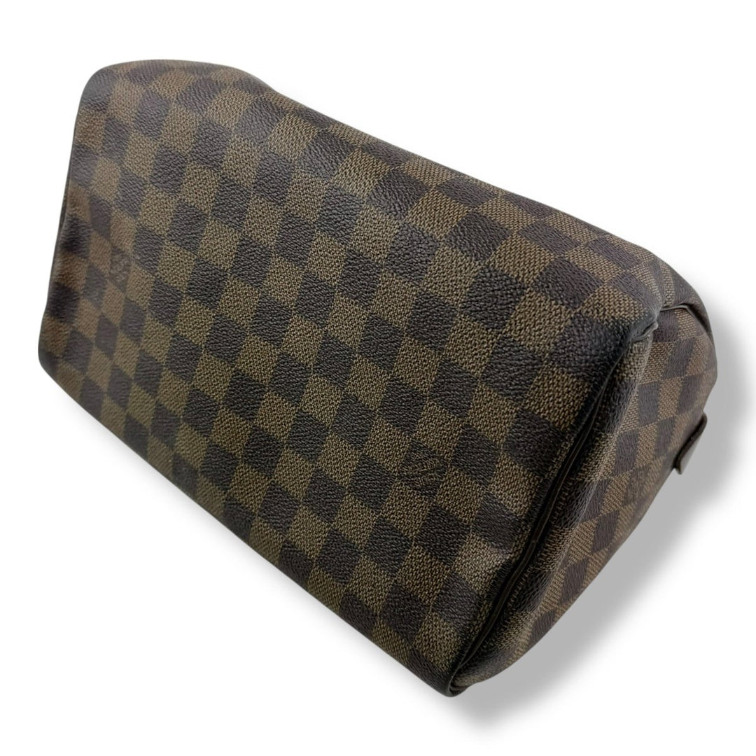 Louis Vuitton Brown Damier Speedy 25 Handbag - Lux Central