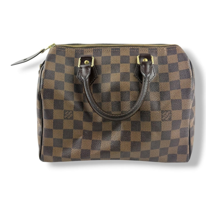Louis Vuitton Brown Damier Speedy 25 Handbag - Lux Central