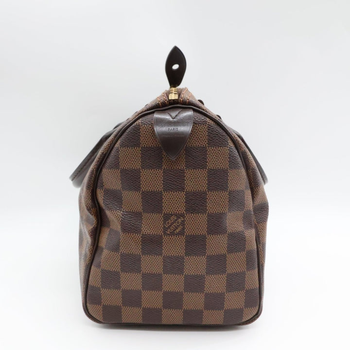 Louis Vuitton Brown Damier Speedy 25 Handbag - Lux Central
