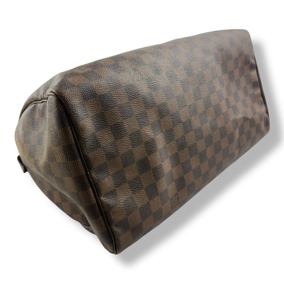 Louis Vuitton Brown Damier Speedy 35 Handbag - Lux Central