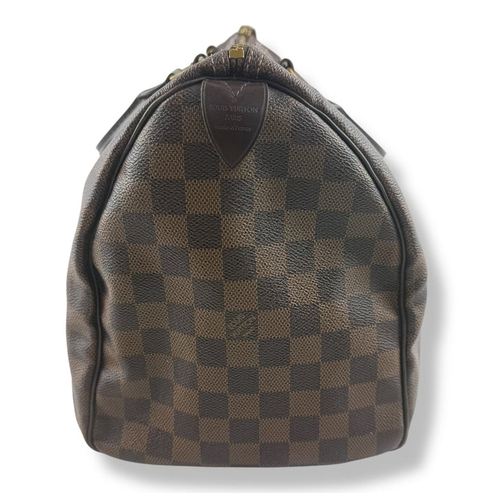 Louis Vuitton Brown Damier Speedy 35 Handbag - Lux Central