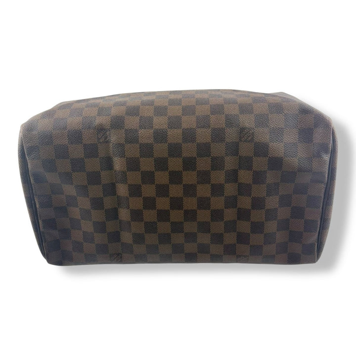 Louis Vuitton Brown Damier Speedy 35 Handbag - Lux Central