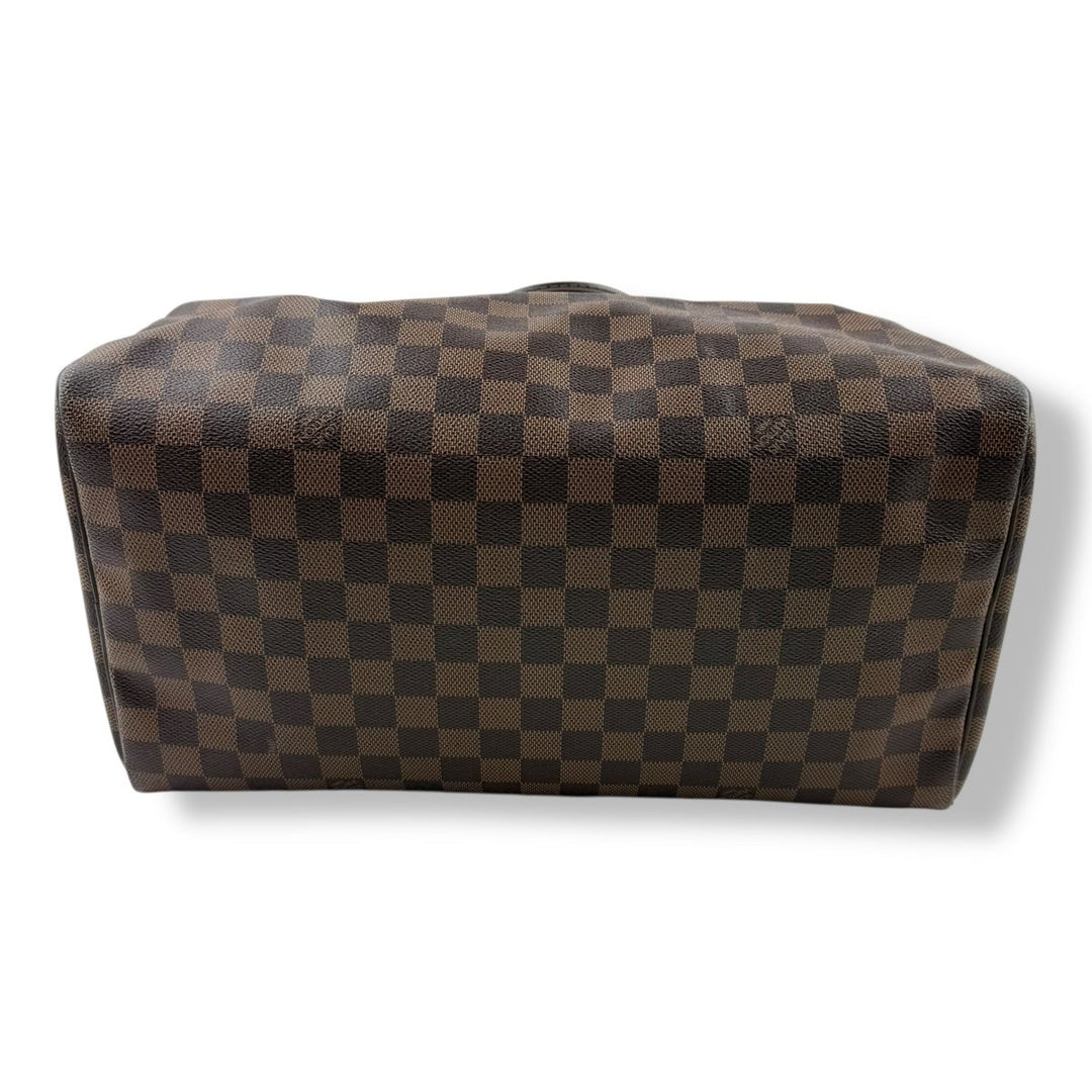 Louis Vuitton Brown Damier Speedy 35 Handbag - Lux Central