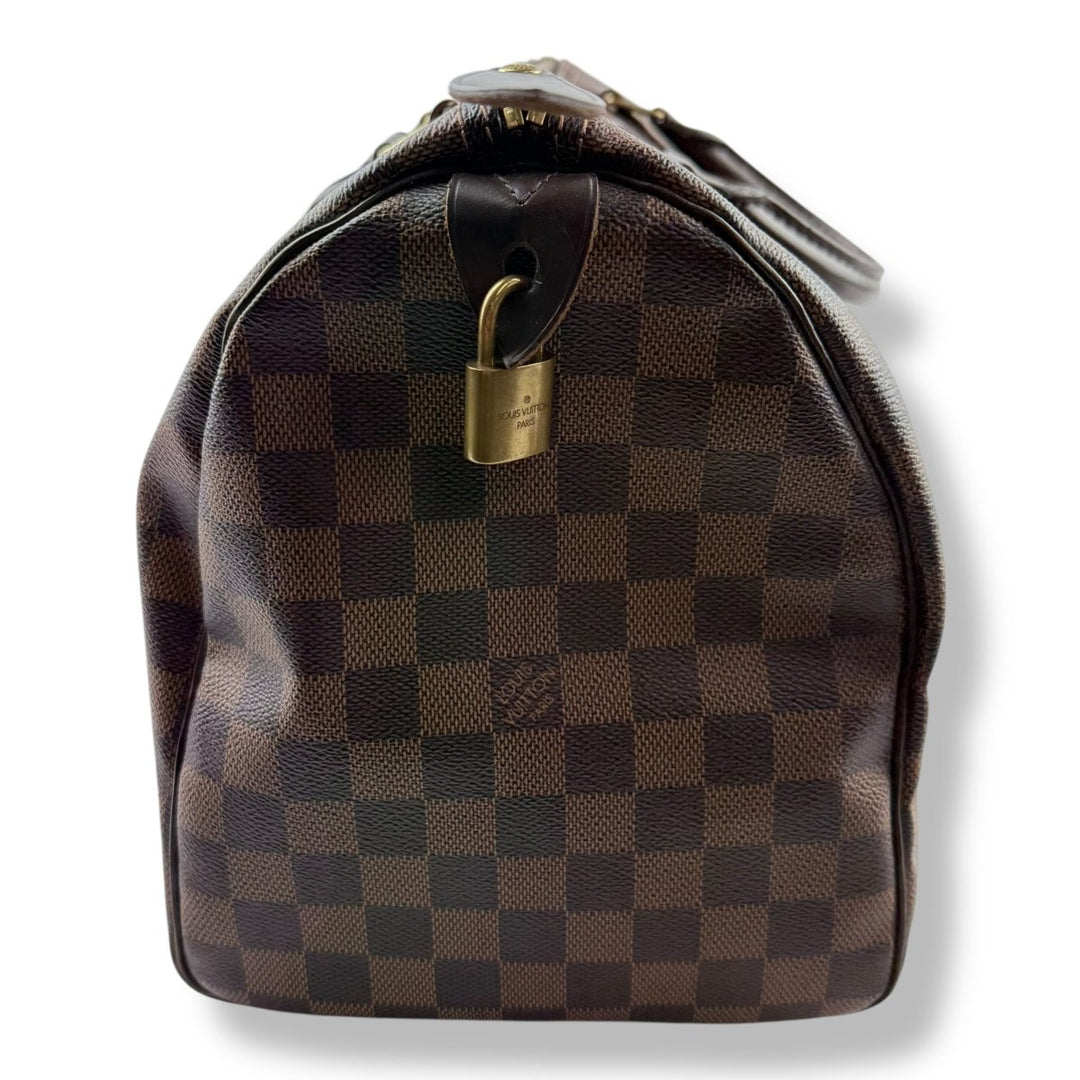 Louis Vuitton Brown Damier Speedy 35 Handbag - Lux Central