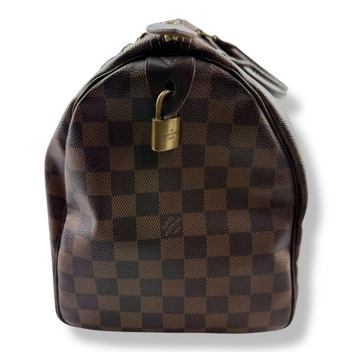 Louis Vuitton Brown Damier Speedy 35 Handbag - Lux Central