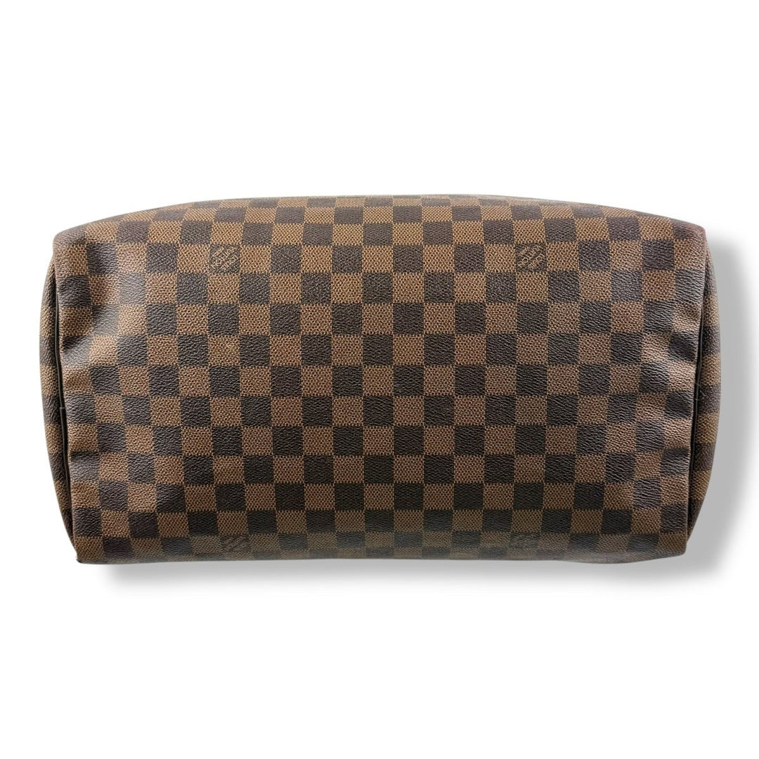 Louis Vuitton Brown Damier Speedy 35 Handbag - Lux Central