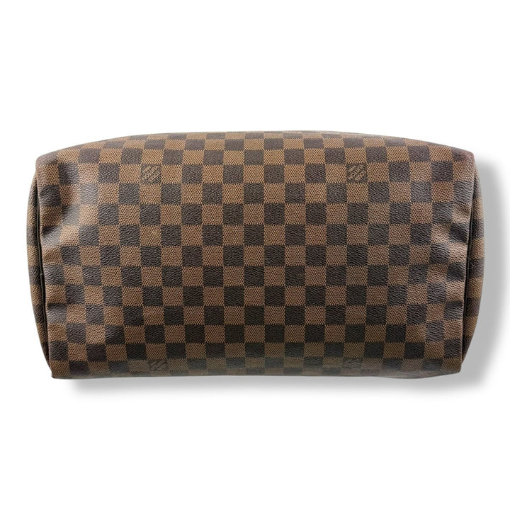 Louis Vuitton Brown Damier Speedy 35 Handbag - Lux Central