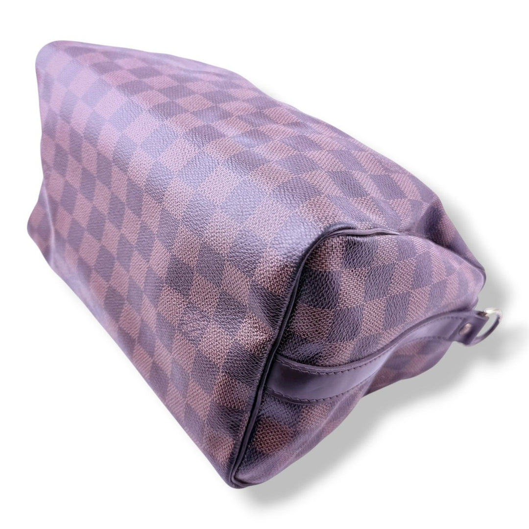 Louis Vuitton Brown Damier Speedy Bandouliere 25 Handbag - Lux Central