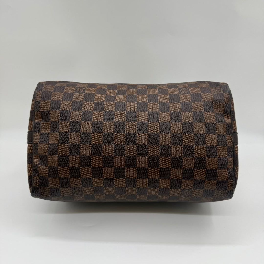 Louis Vuitton Brown Damier Speedy Bandouliere 30 Handbag - Lux Central