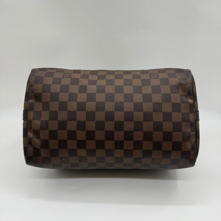 Louis Vuitton Brown Damier Speedy Bandouliere 30 Handbag - Lux Central