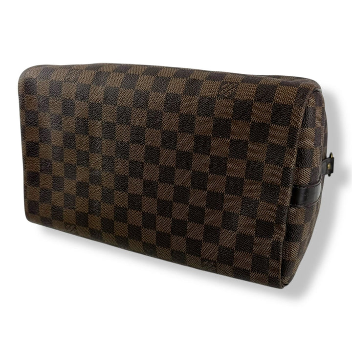 Louis Vuitton Brown Damier Speedy Bandouliere 30 Handbag - Lux Central