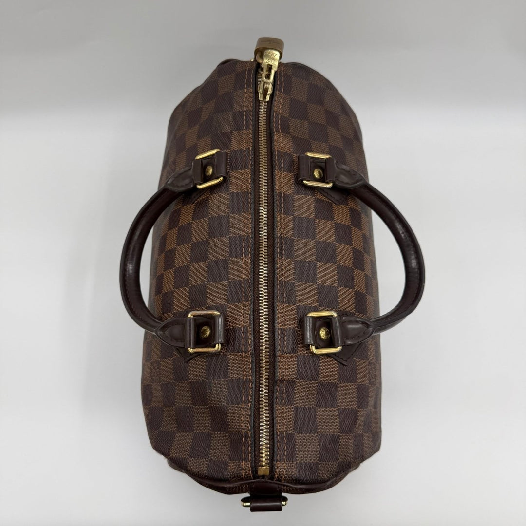 Louis Vuitton Brown Damier Speedy Bandouliere 30 Handbag - Lux Central