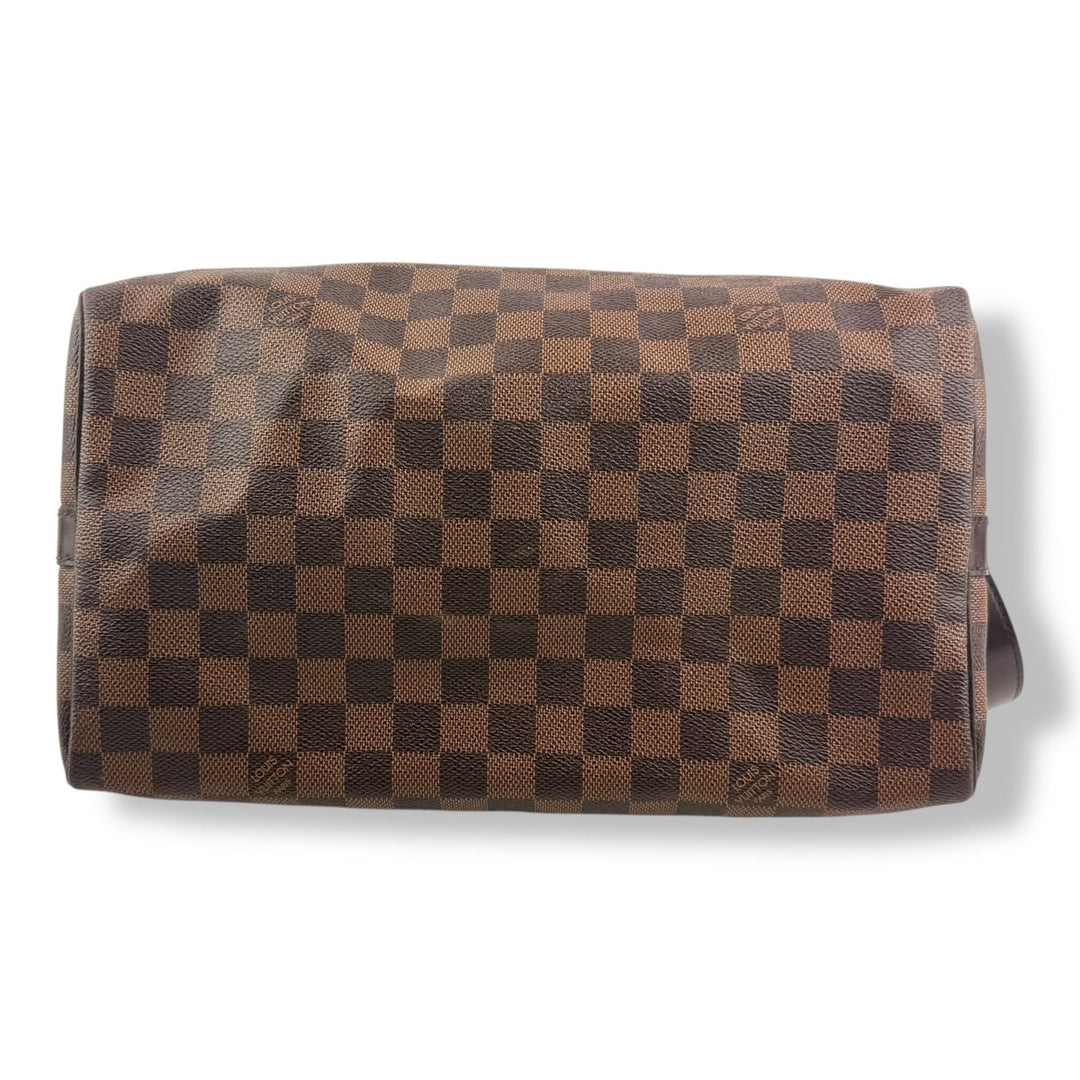 Louis Vuitton Brown Damier Speedy Bandouliere 30 Handbag - Lux Central