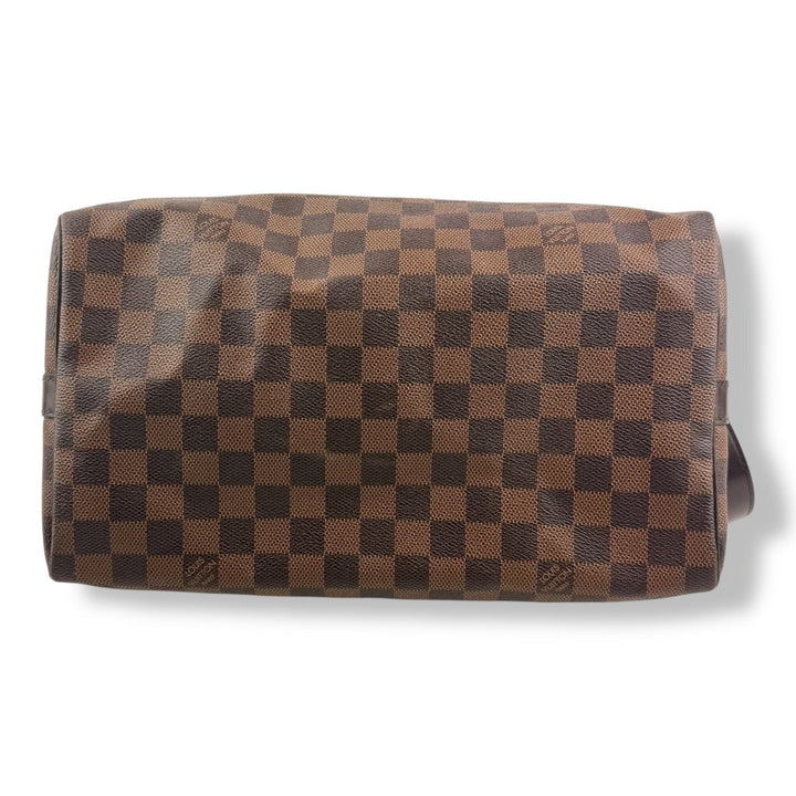 Louis Vuitton Brown Damier Speedy Bandouliere 30 Handbag - Lux Central