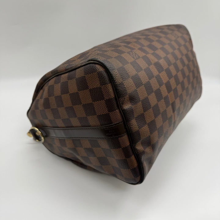 Louis Vuitton Brown Damier Speedy Bandouliere 30 Handbag - Lux Central