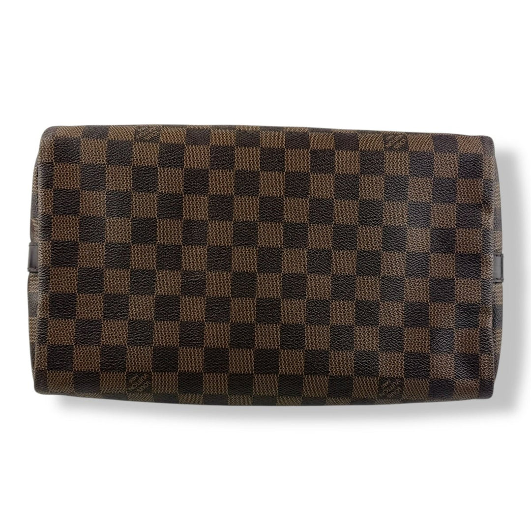 Louis Vuitton Brown Damier Speedy Bandouliere 30 Handbag - Lux Central