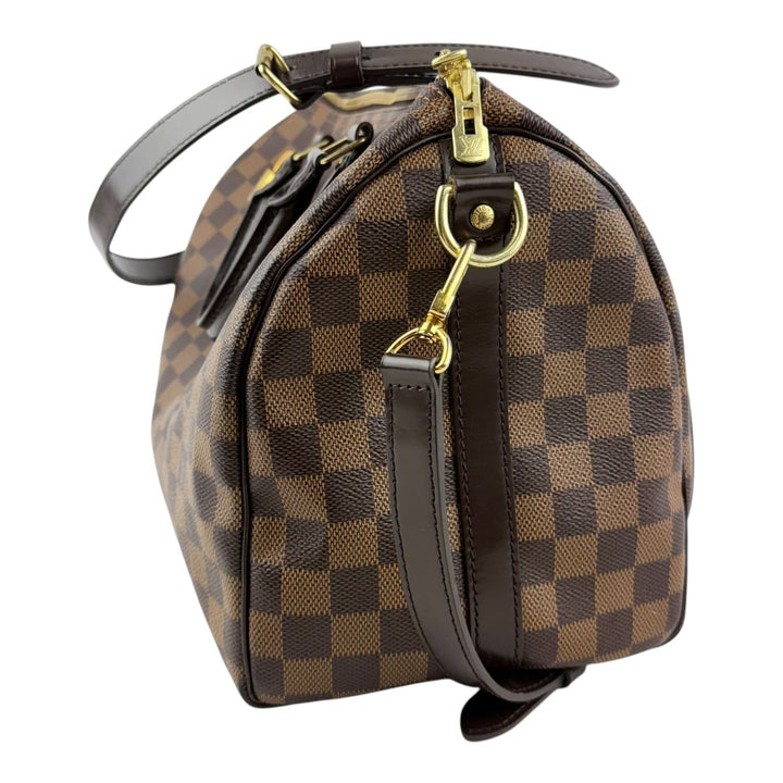 Louis Vuitton Brown Damier Speedy Bandouliere 30 Handbag - Lux Central