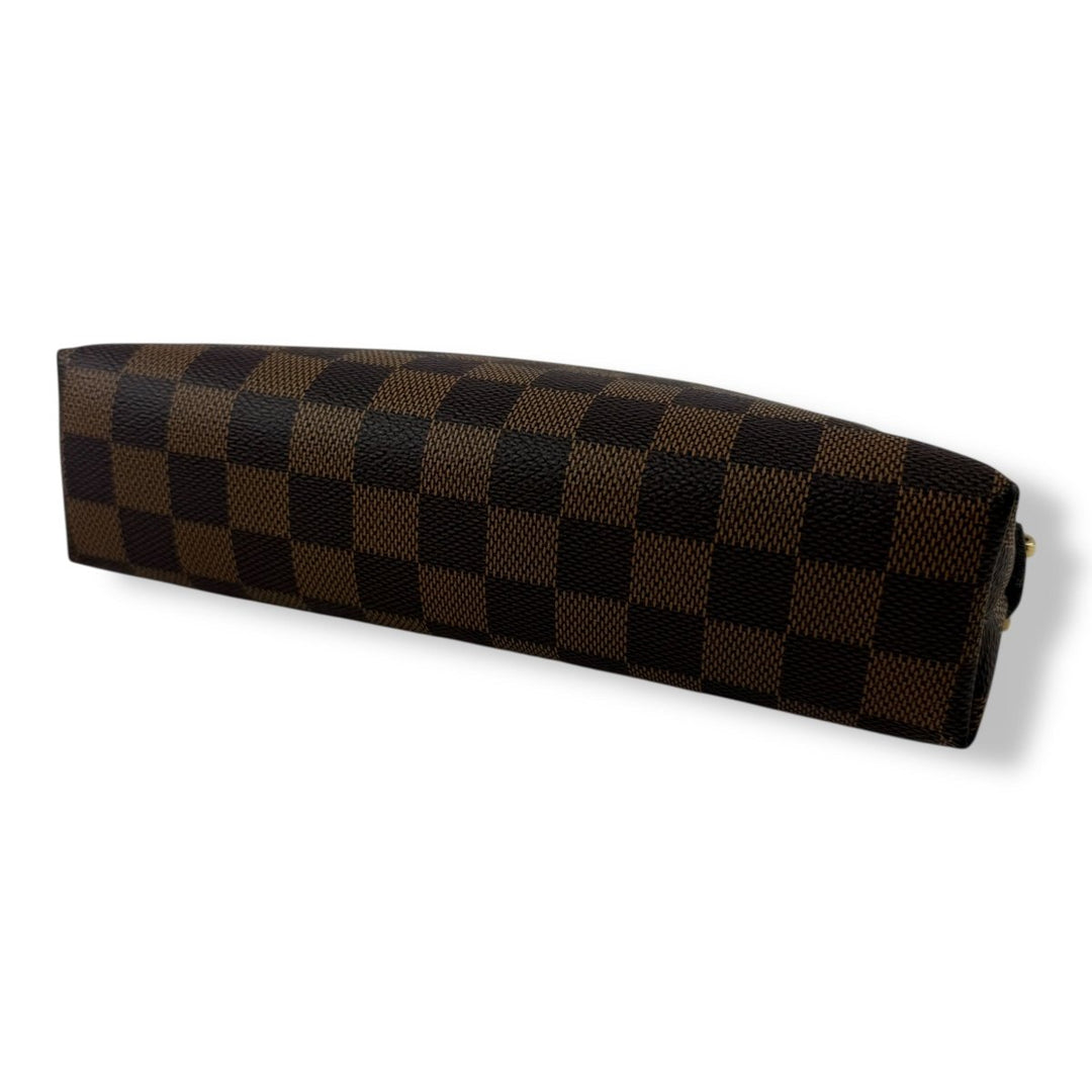 Louis Vuitton Brown Damier Travel Cosmetic MM Pouch - Lux Central
