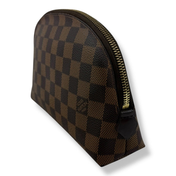 Louis Vuitton Brown Damier Travel Cosmetic MM Pouch - Lux Central