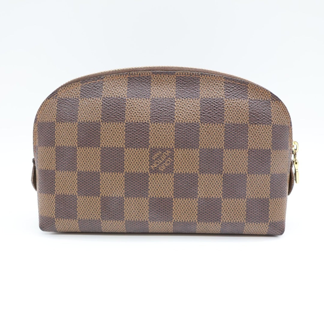 Louis Vuitton Brown Damier Travel Cosmetic PM Pouch - Lux Central