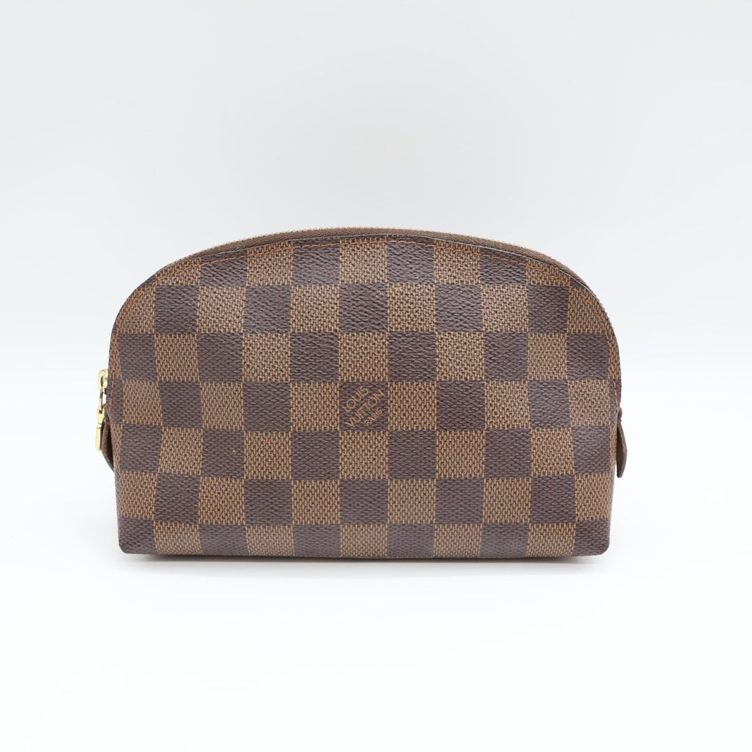 Louis Vuitton Brown Damier Travel Cosmetic PM Pouch - Lux Central