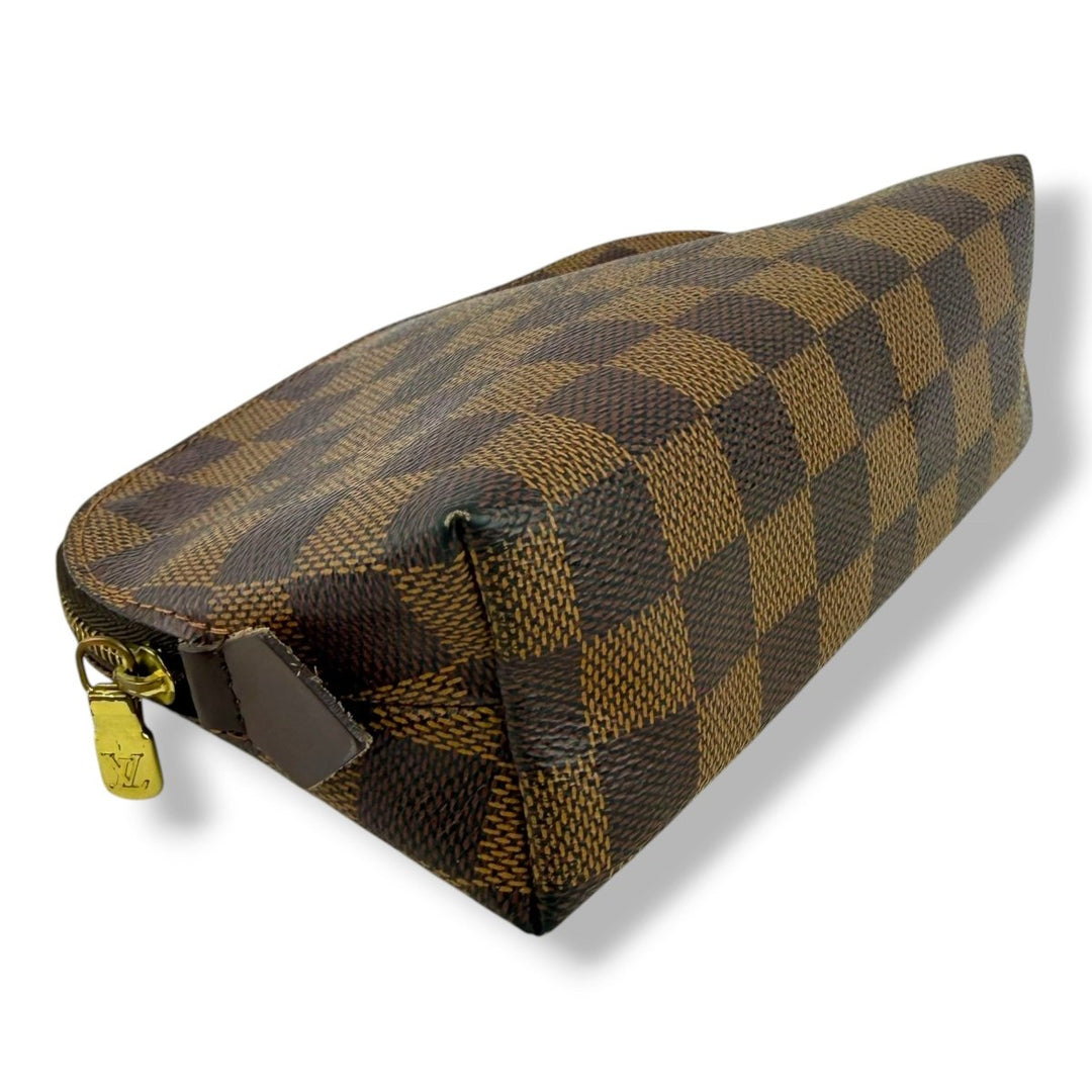 Louis Vuitton Brown Damier Travel Cosmetic PM Pouch - Lux Central