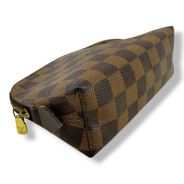 Louis Vuitton Brown Damier Travel Cosmetic PM Pouch - Lux Central
