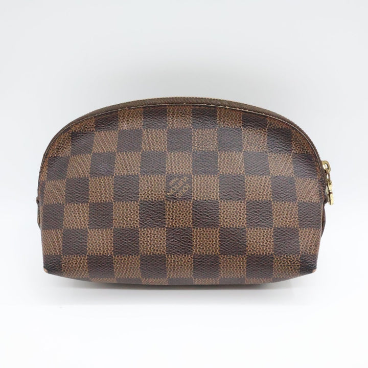 Louis Vuitton Brown Damier Travel Cosmetic PM Pouch - Lux Central