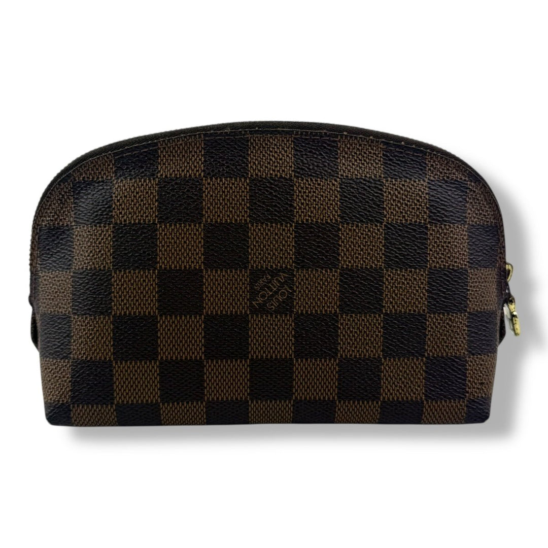 Louis Vuitton Brown Damier Travel Cosmetic PM Pouch - Lux Central