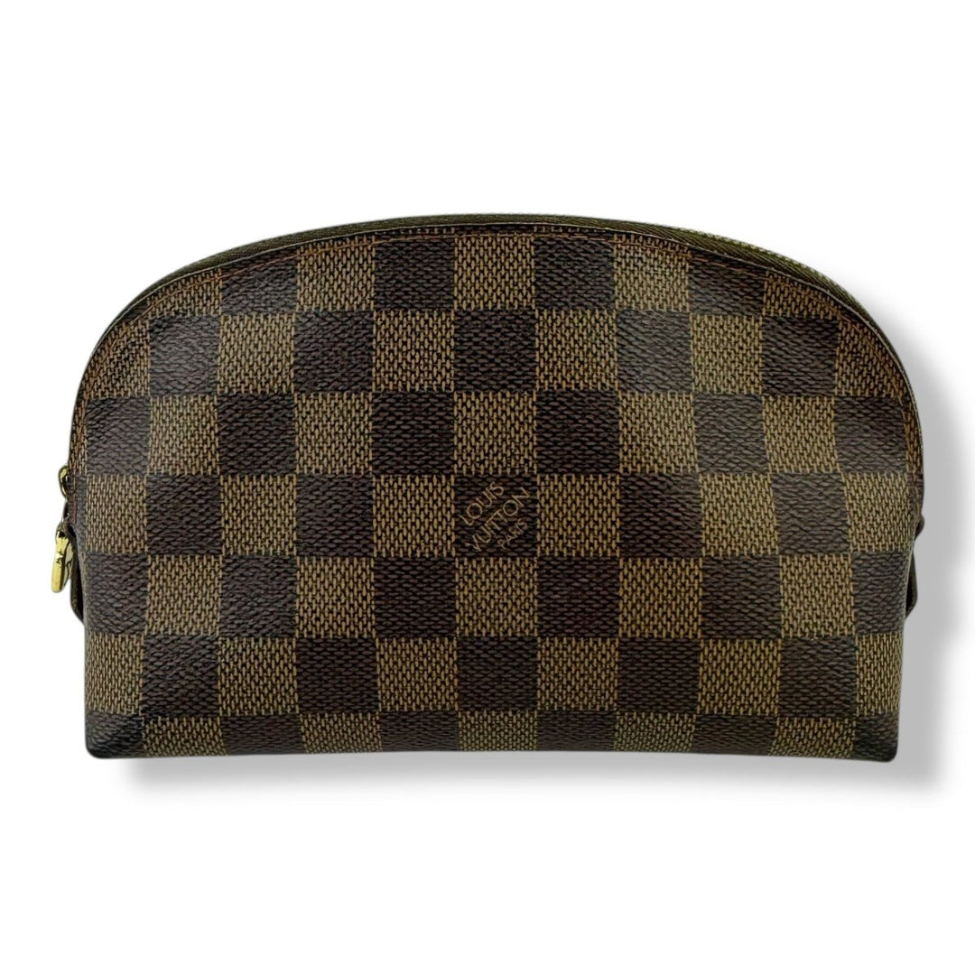 Louis Vuitton Brown Damier Travel Cosmetic PM Pouch - Lux Central