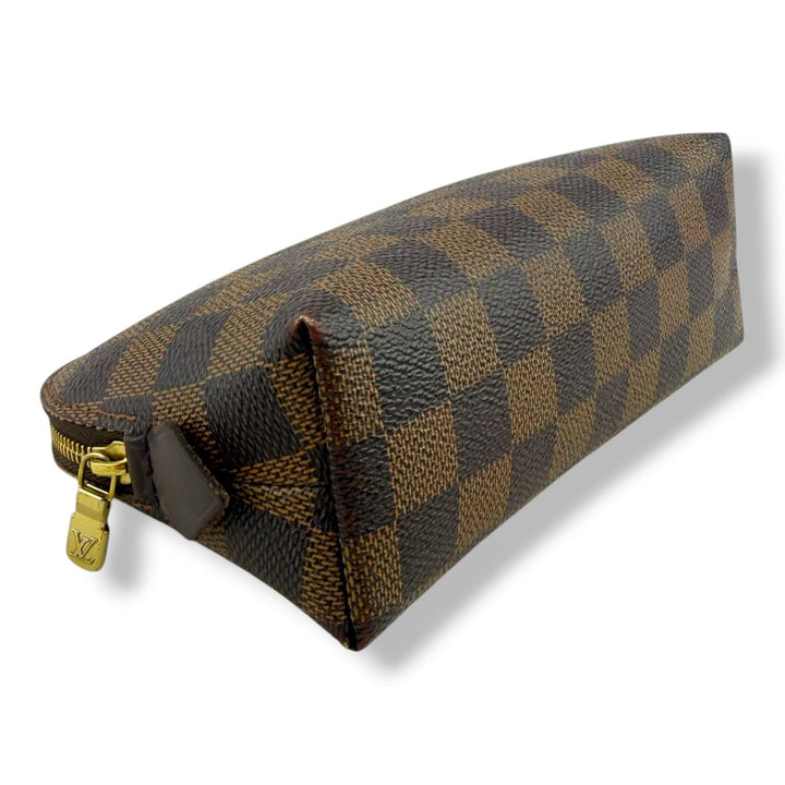 Louis Vuitton Brown Damier Travel Cosmetic PM Pouch - Lux Central