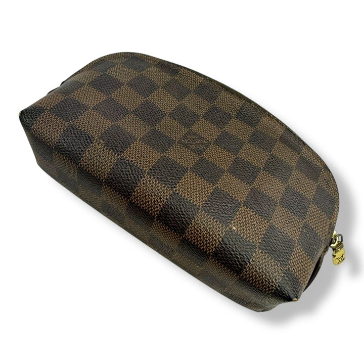 Louis Vuitton Brown Damier Travel Cosmetic PM Pouch - Lux Central