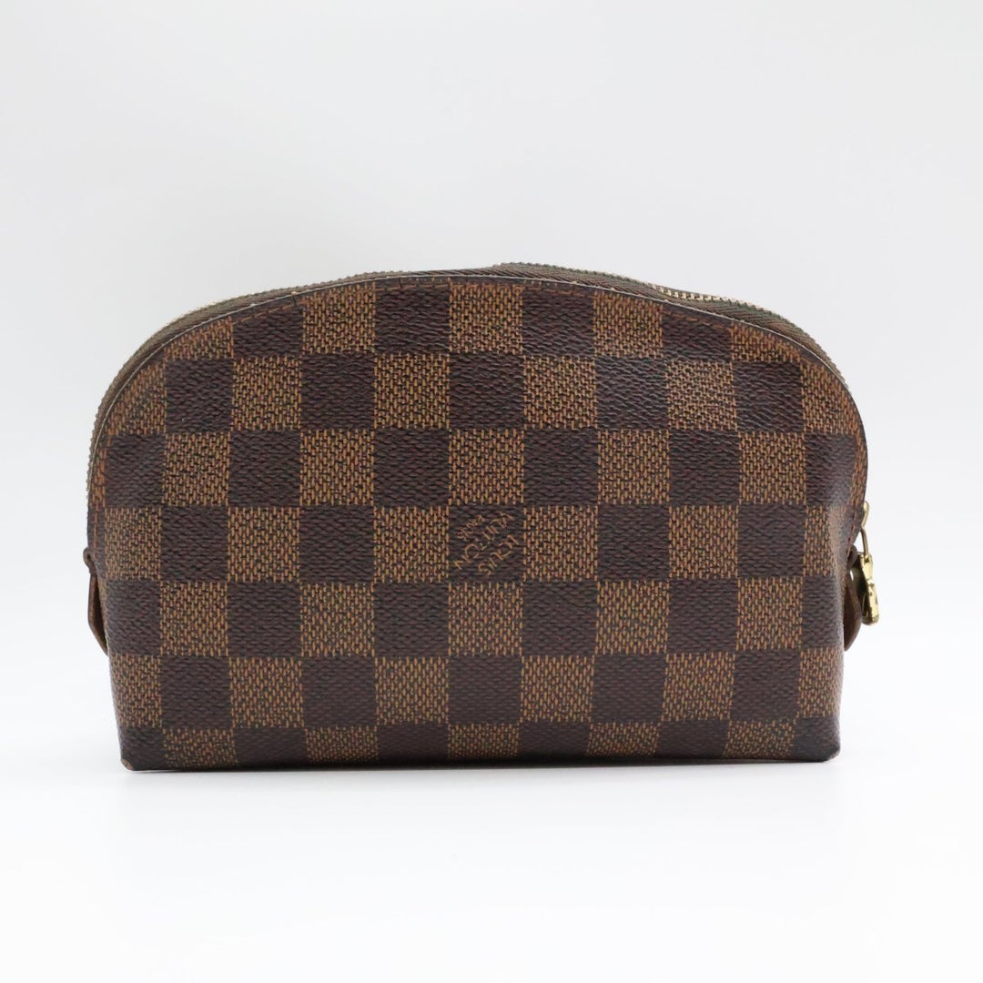Louis Vuitton Brown Damier Travel Cosmetic PM Pouch - Lux Central