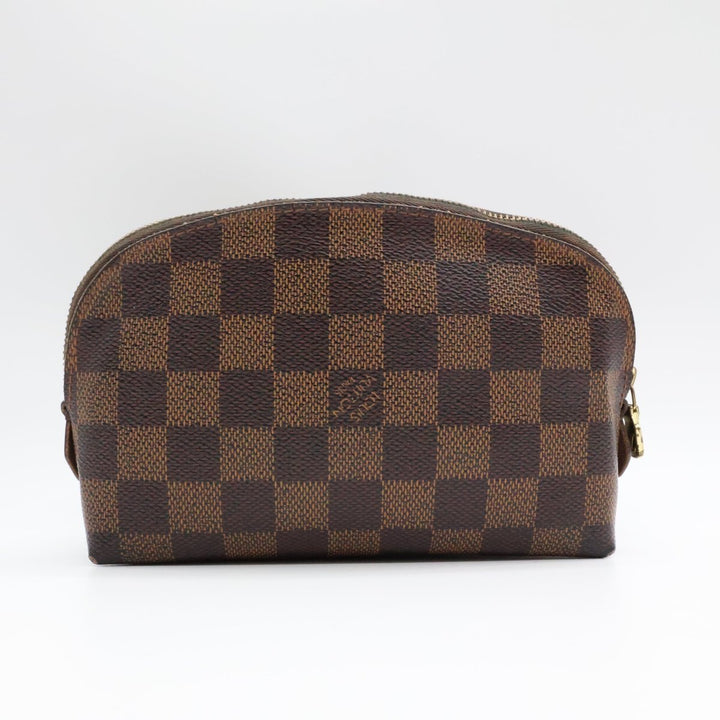Louis Vuitton Brown Damier Travel Cosmetic PM Pouch - Lux Central