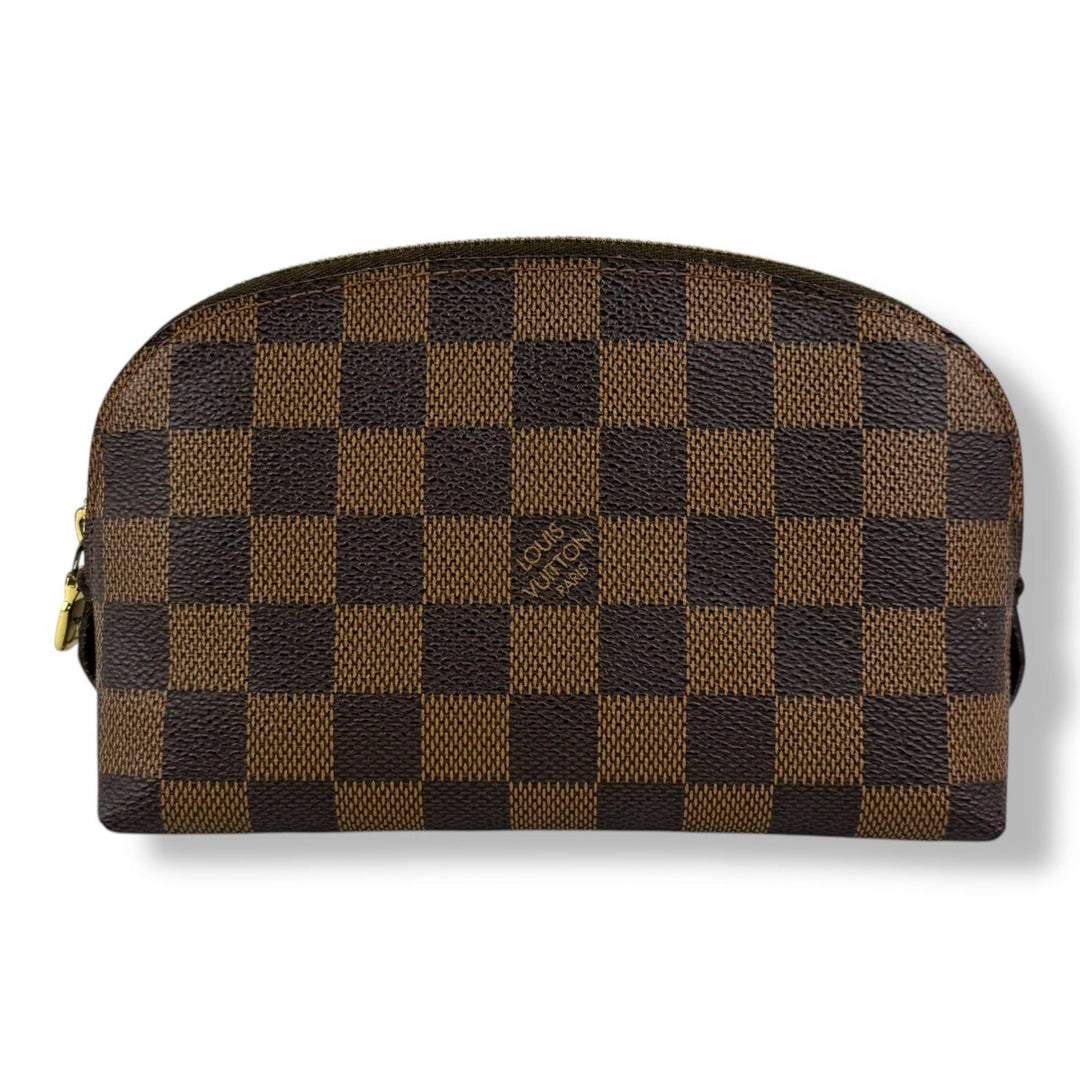 Louis Vuitton Brown Damier Travel Cosmetic PM Pouch - Lux Central