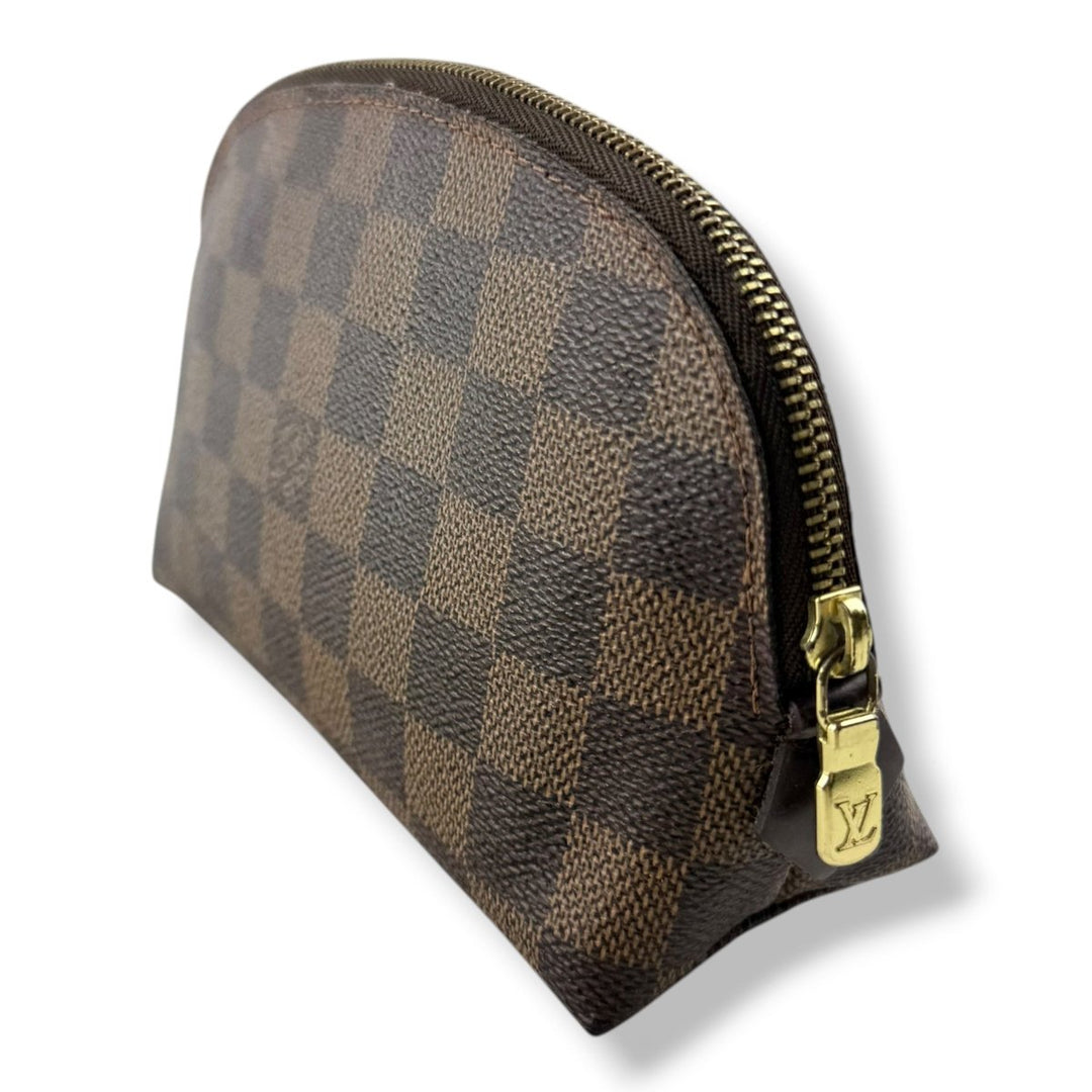 Louis Vuitton Brown Damier Travel Cosmetic PM Pouch - Lux Central