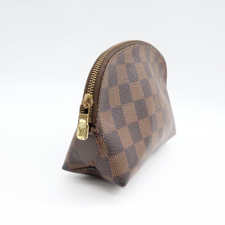 Louis Vuitton Brown Damier Travel Cosmetic PM Pouch - Lux Central