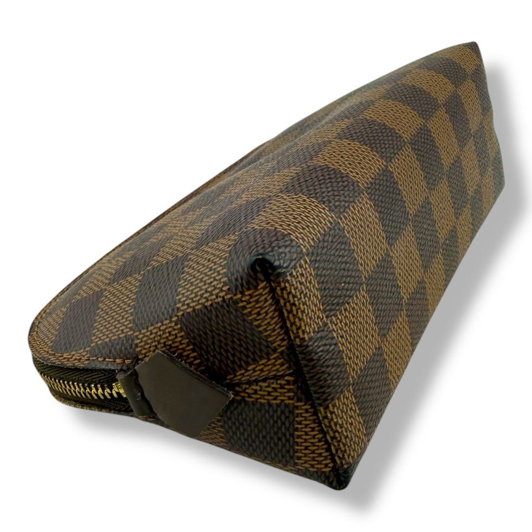 Louis Vuitton Brown Damier Travel Cosmetic PM Pouch - Lux Central