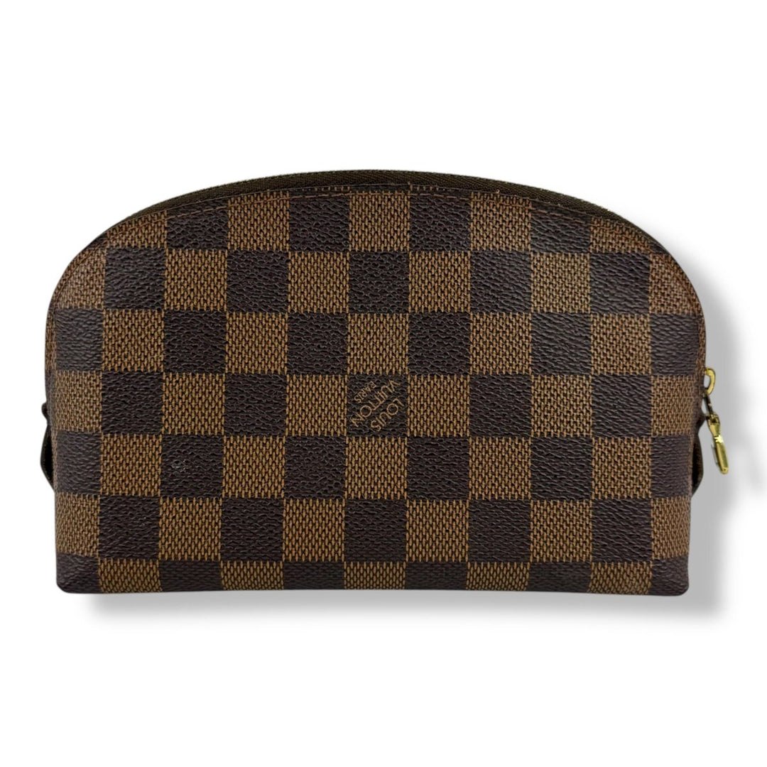 Louis Vuitton Brown Damier Travel Cosmetic PM Pouch - Lux Central