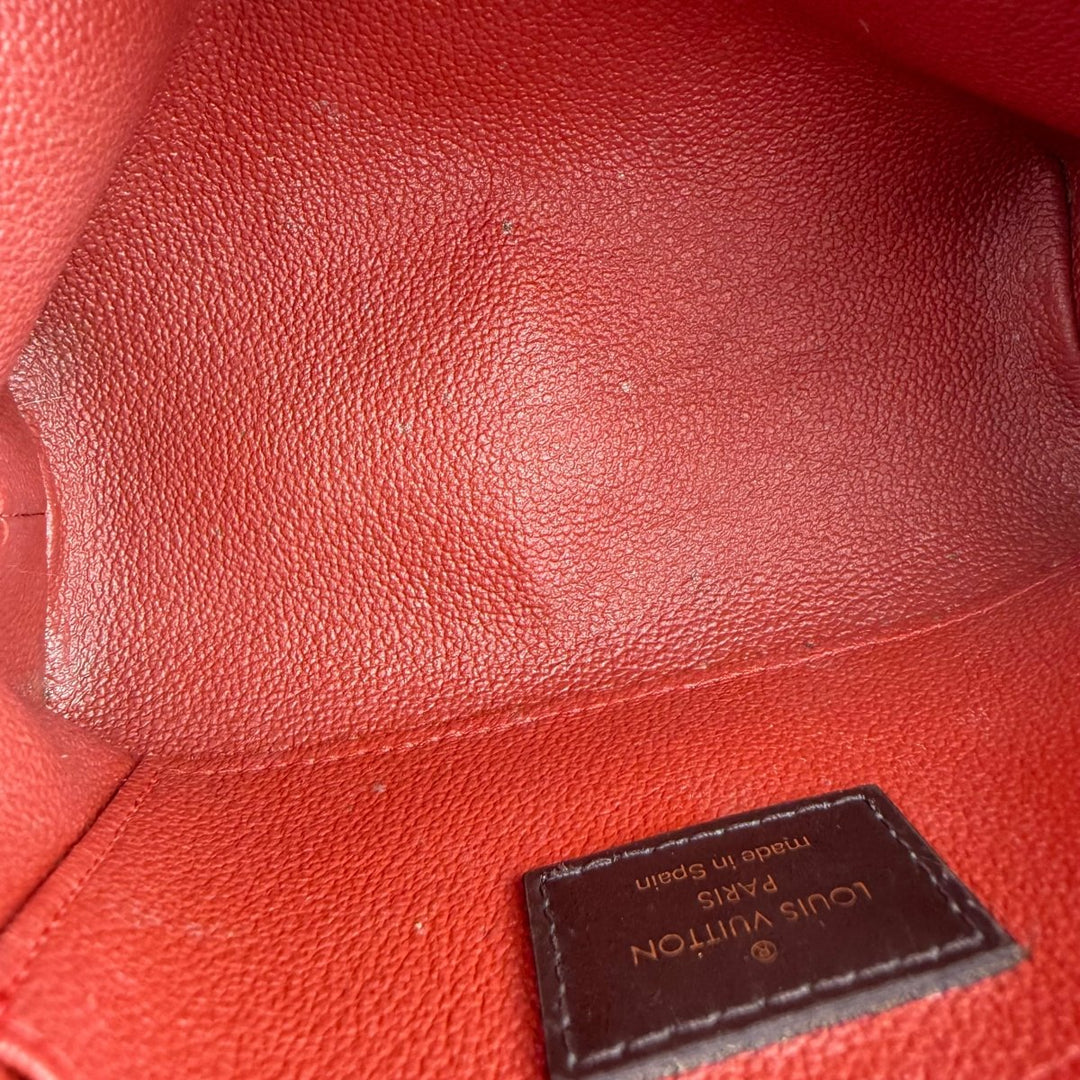 Louis Vuitton Brown Damier Travel Cosmetic PM Pouch - Lux Central