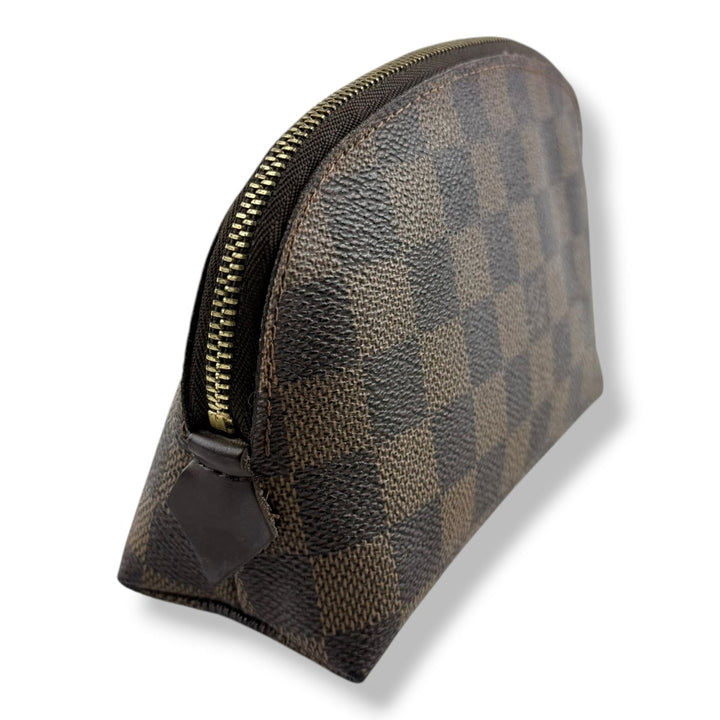 Louis Vuitton Brown Damier Travel Cosmetic PM Pouch - Lux Central