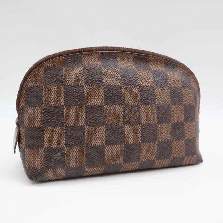 Louis Vuitton Brown Damier Travel Cosmetic PM Pouch - Lux Central