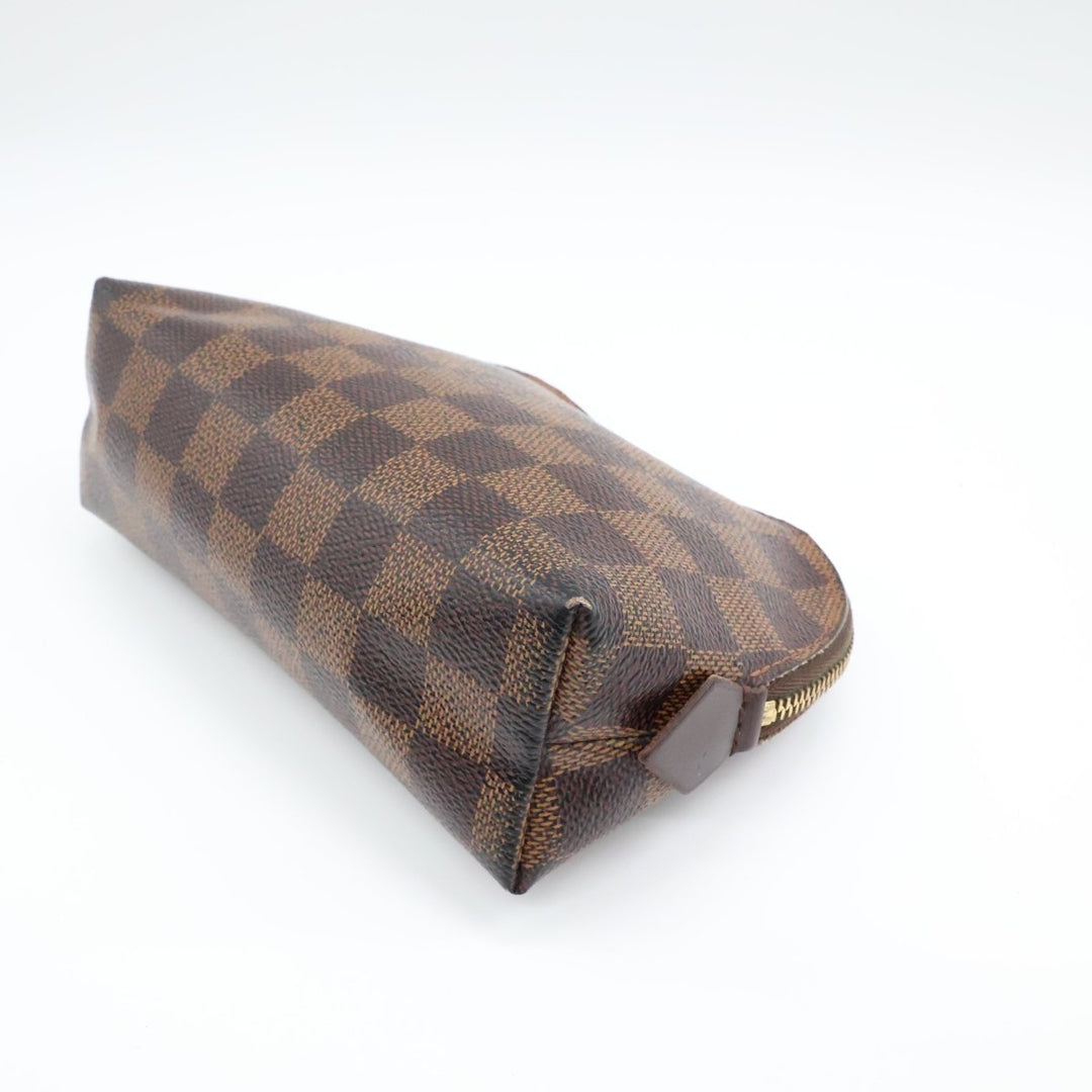 Louis Vuitton Brown Damier Travel Cosmetic PM Pouch - Lux Central