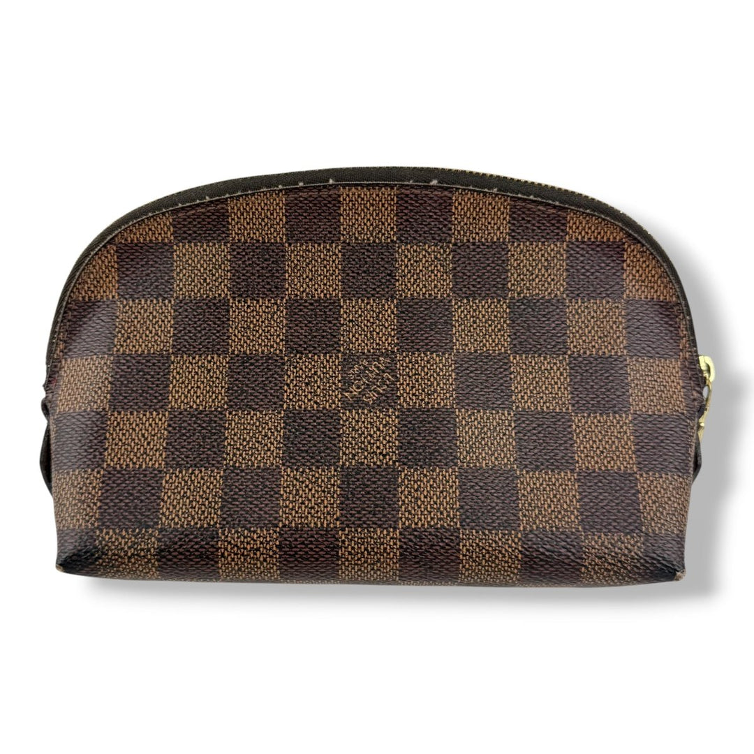 Louis Vuitton Brown Damier Travel Cosmetic PM Pouch - Lux Central