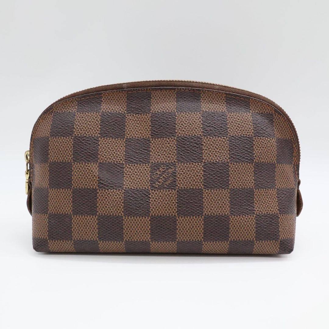 Louis Vuitton Brown Damier Travel Cosmetic PM Pouch - Lux Central