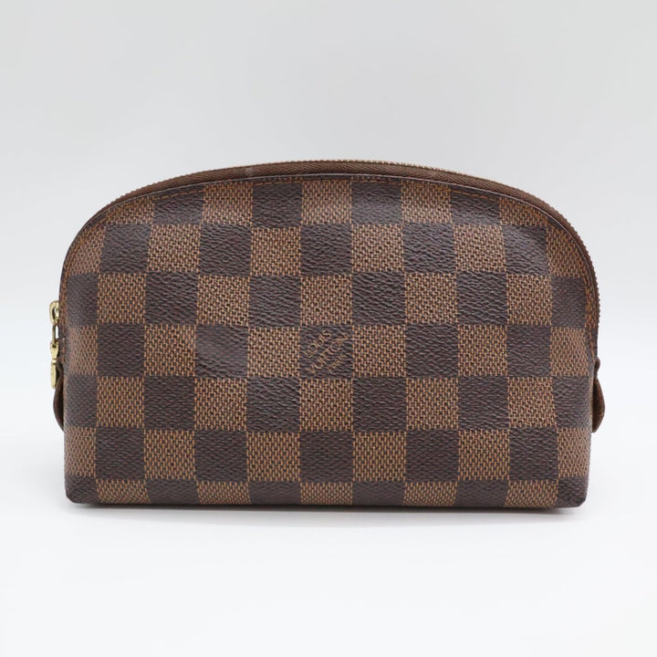 Louis Vuitton Brown Damier Travel Cosmetic PM Pouch - Lux Central