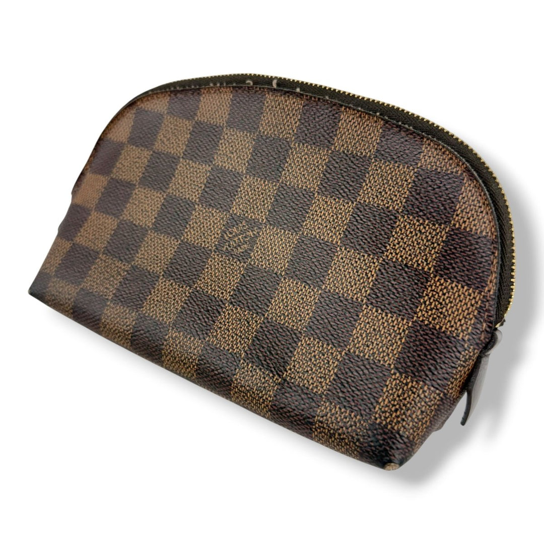 Louis Vuitton Brown Damier Travel Cosmetic PM Pouch - Lux Central