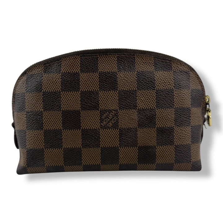 Louis Vuitton Brown Damier Travel Cosmetic PM Pouch - Lux Central
